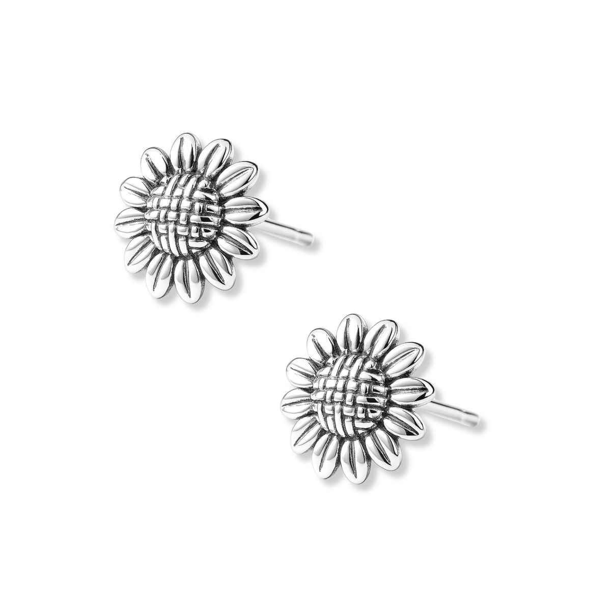 AMBAR JOYERIA - Aretes Girasol Tiny Plata 925