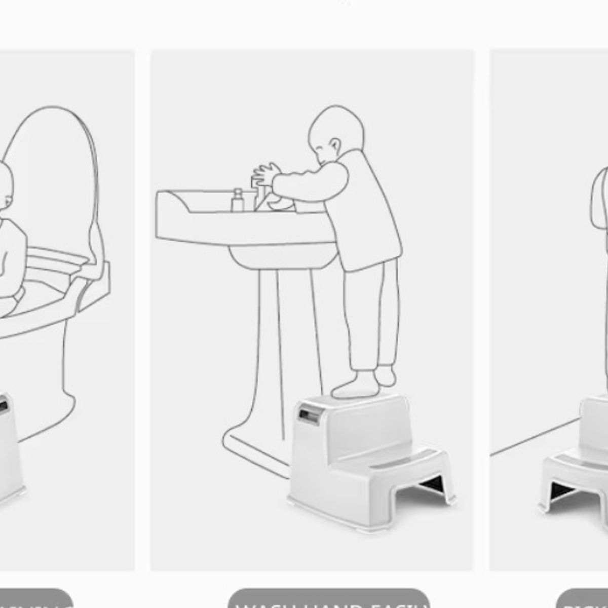 GENERICO - MINI ESCALERA PARA NIÑOS