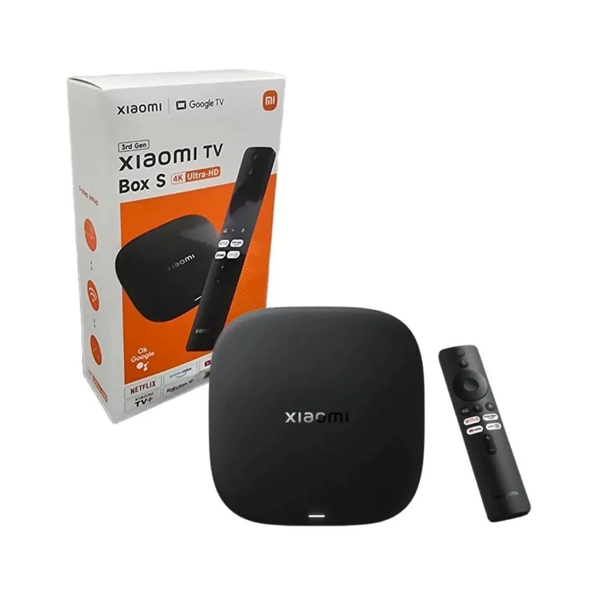 XIAOMI - MI TV Box S 3ra Gen Negro 4K 2GB Ram 32GB