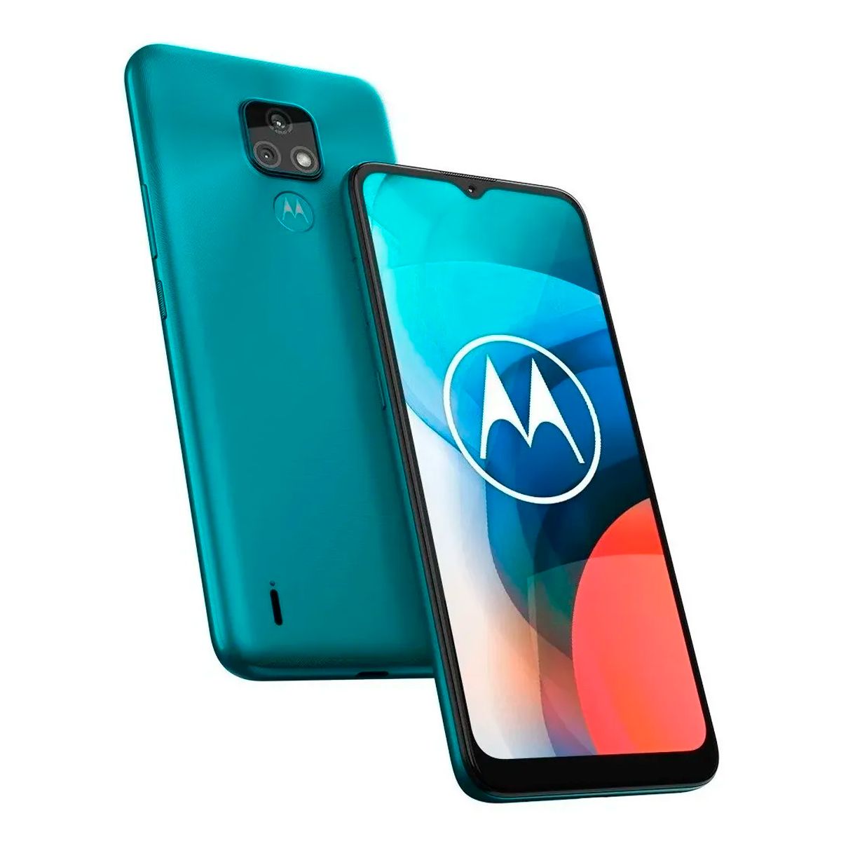 MOTOROLA - CELULAR MOTOROLA E7 32GB - 2GB AZUL AQUA