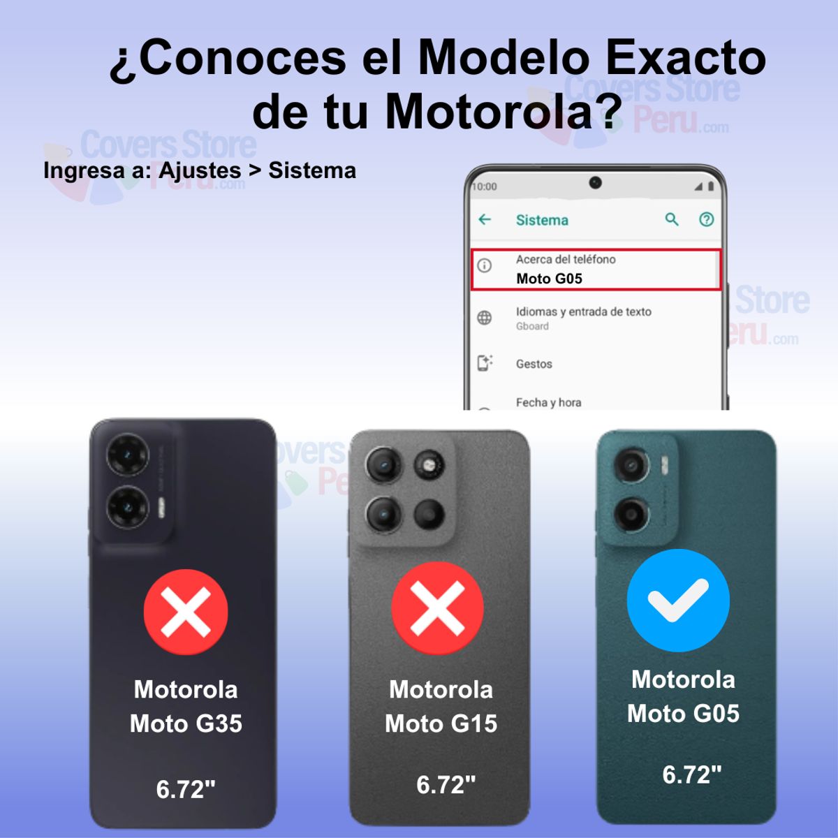 GENERICO - Funda para Motorola Moto G05 Holder Parante + Anillo Rojo