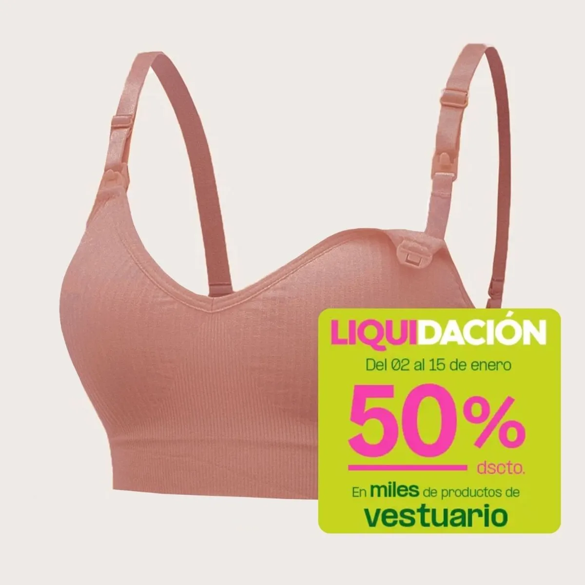 MOMMYLAND - BRASIER SUJETADOR DE LACTANCIA