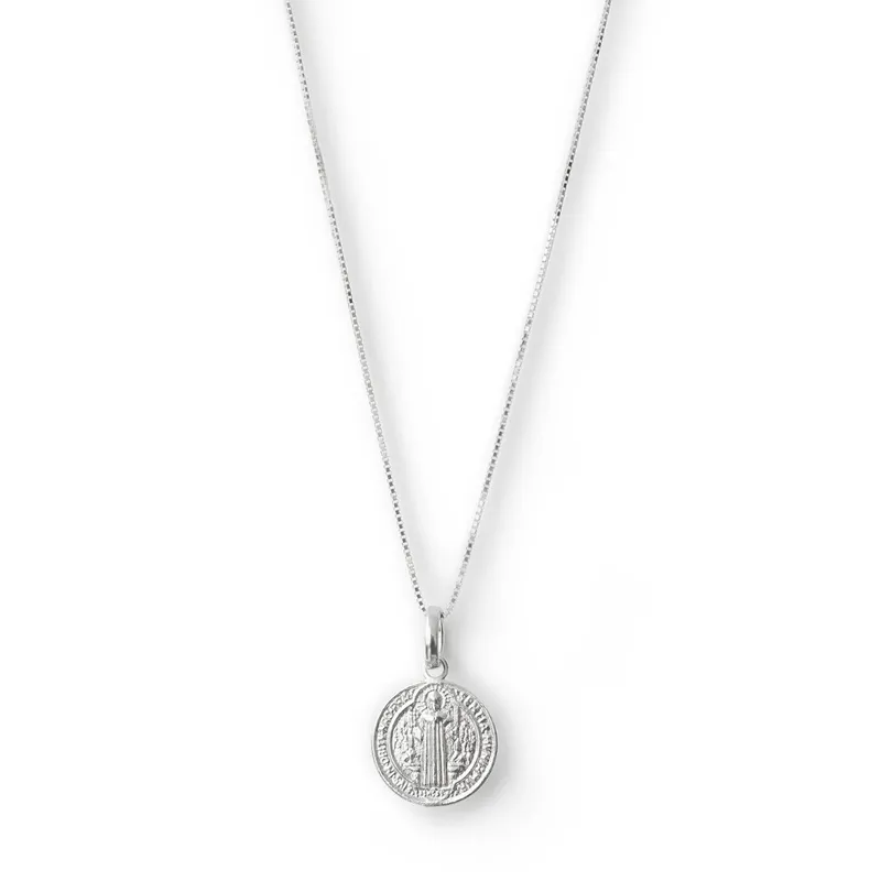 AMBAR JOYERIA - Collar San Benito M Plata 925