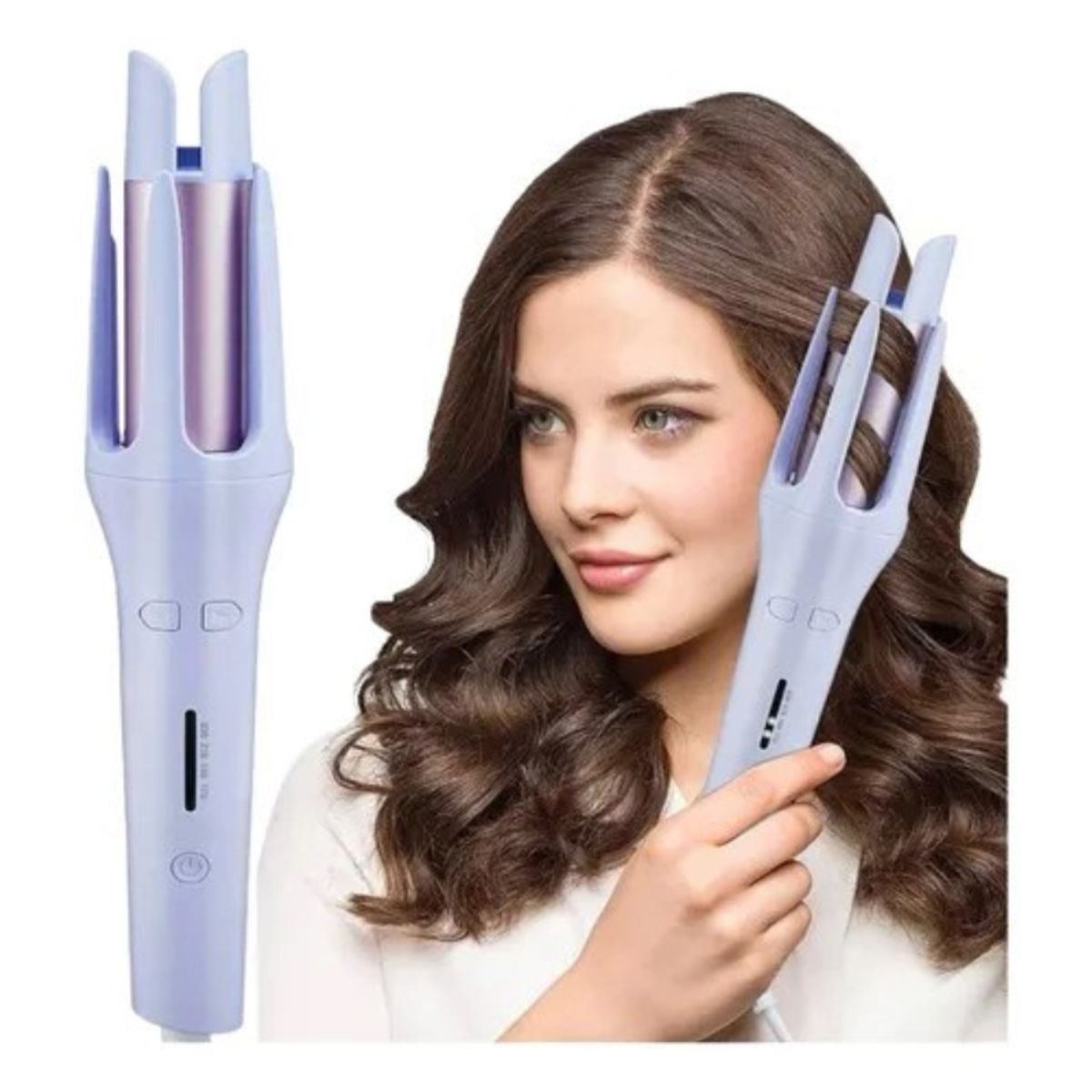 GENERICO - Rizador de Cabello Automático Color Lila Ondas Perfectas en Minutos