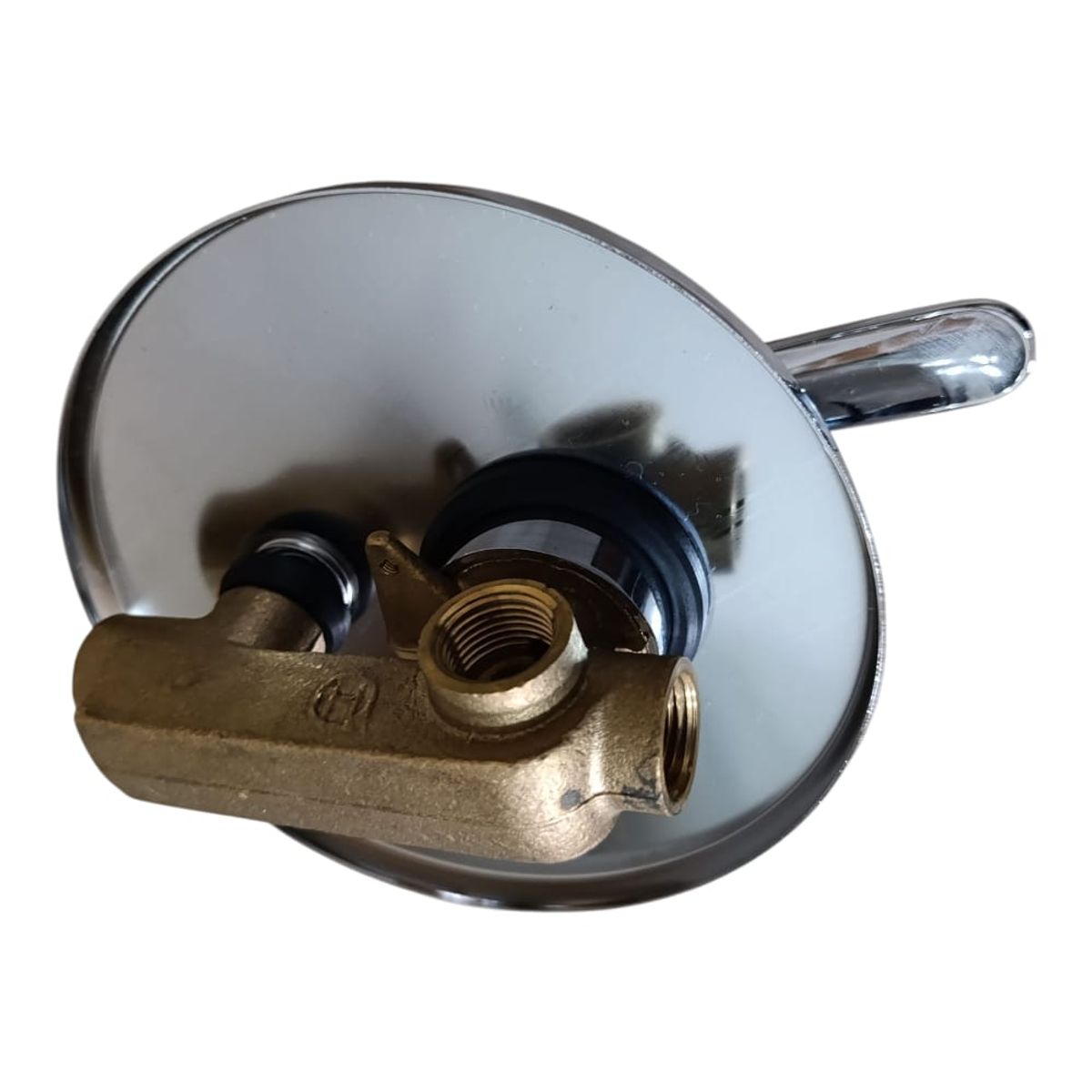 APACHE - Mezcladora Monomando Empotrado ducha y Tina Bronce Cromado Moderno