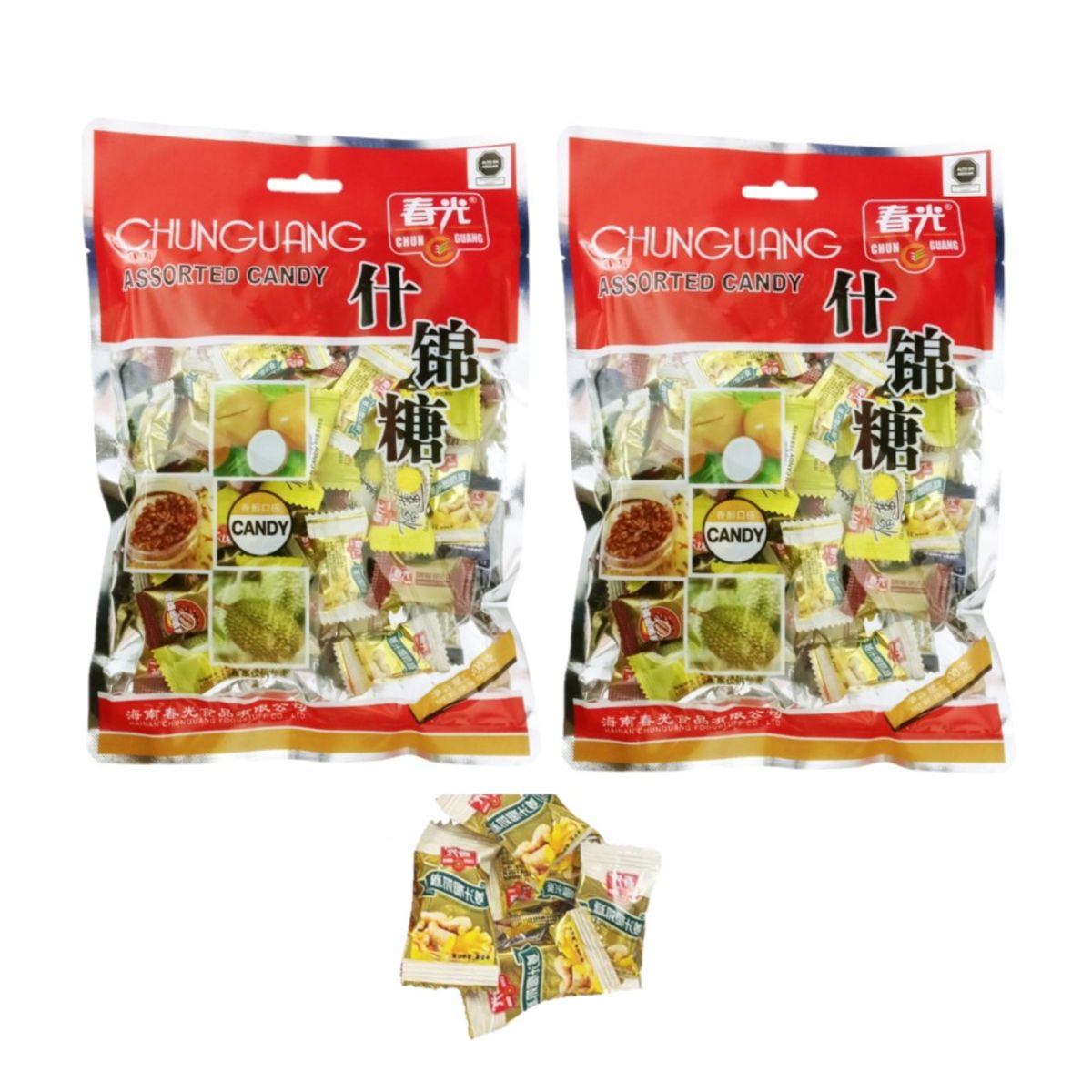 GENERICO - Caramelos Duro Surtido 300gr Chun Guang