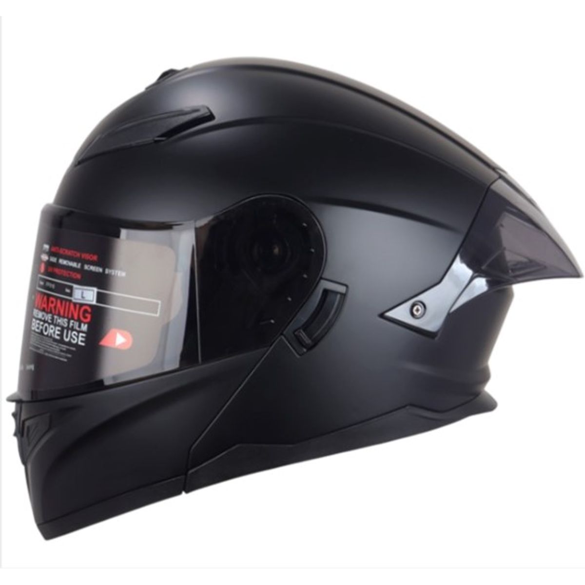 CES - CASCO MOTO HOKEN NEGRO MATE HK3 ABATIBLE ARTICULADO