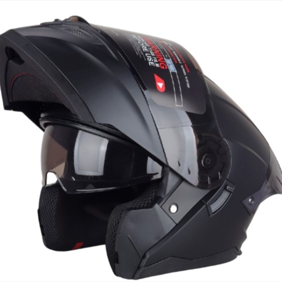 CES - CASCO MOTO HOKEN NEGRO MATE HK3 ABATIBLE ARTICULADO