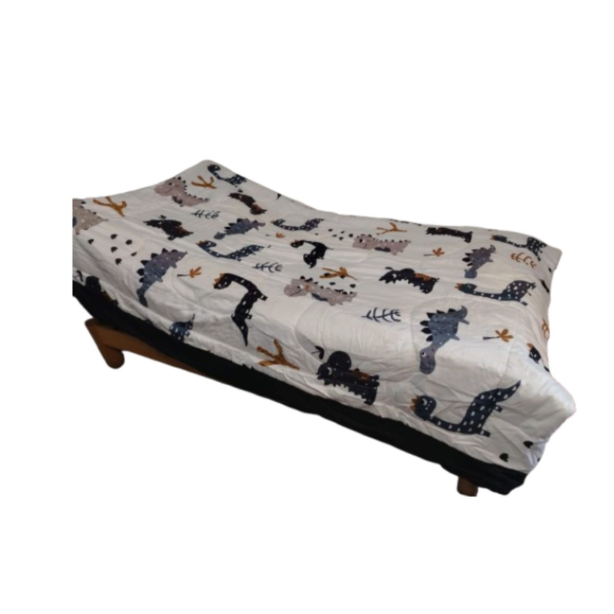 CUTE - EDREDÓN CON PIEL DE DURAZNO DE DINOSAURIO 1.5 PLZ