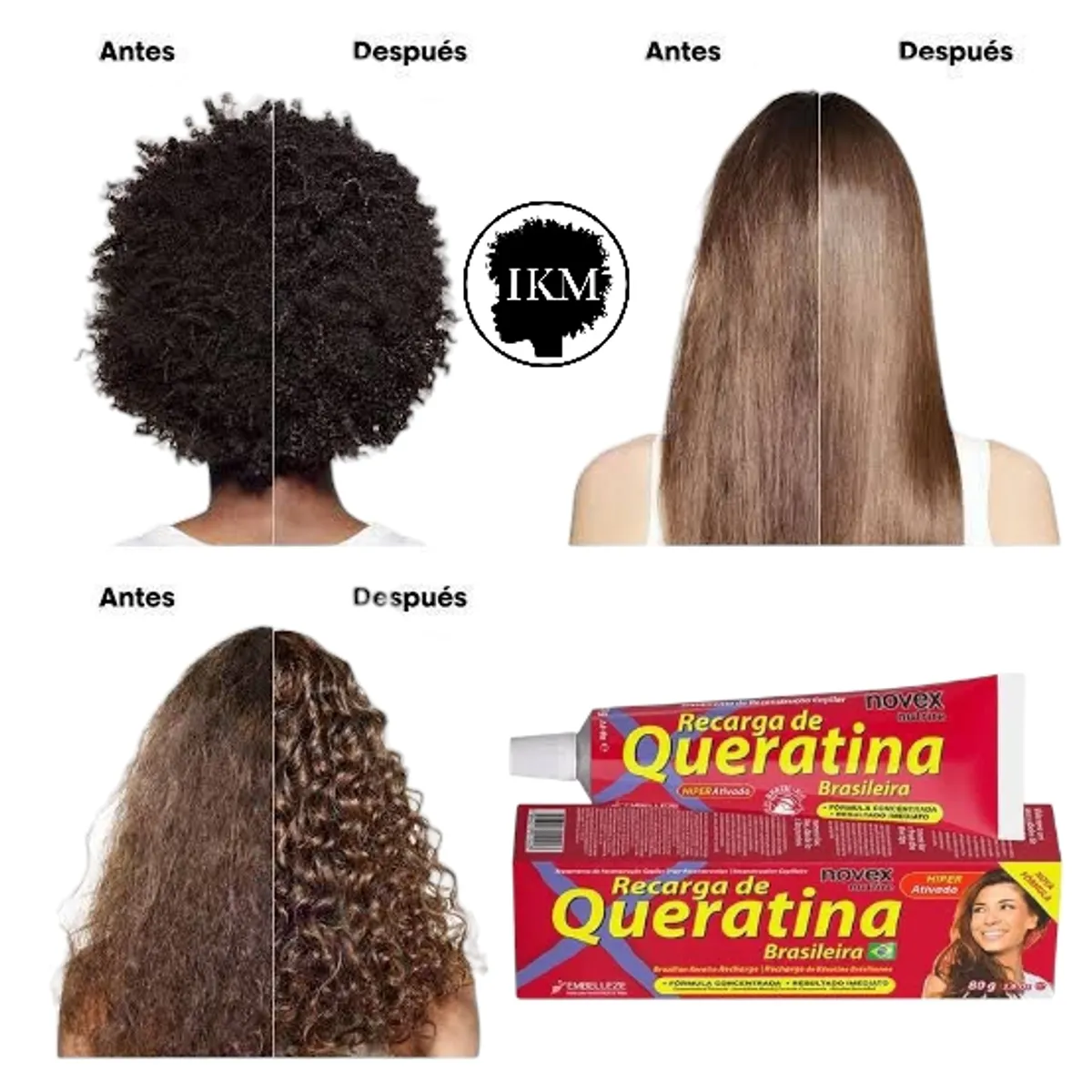 GENERICO - Recarga de Keratina de Novex