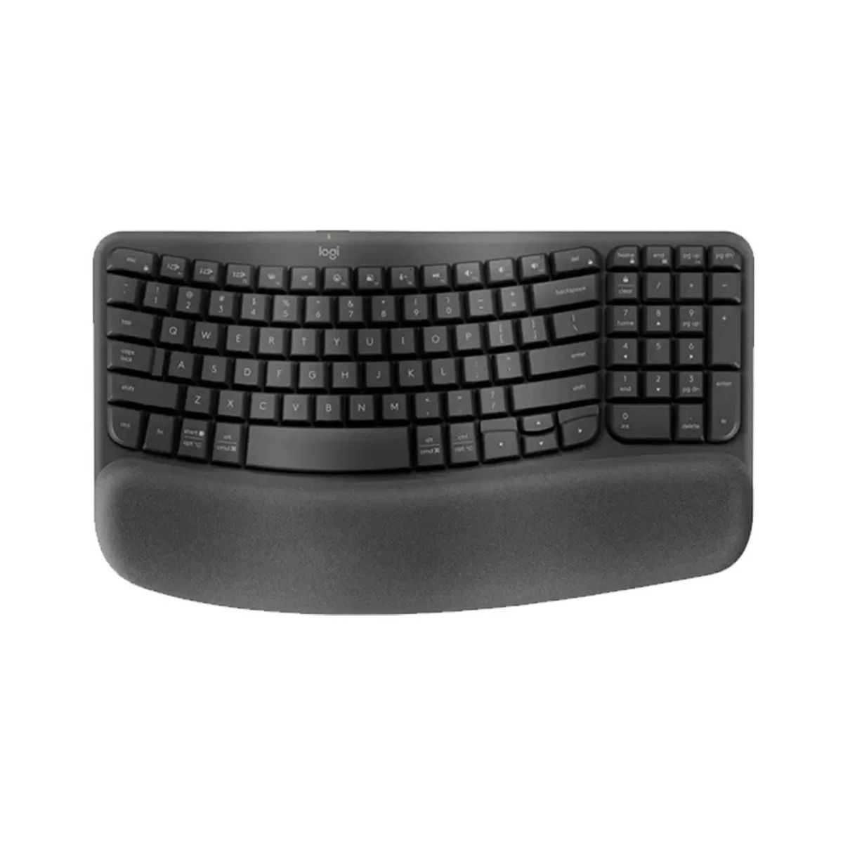 LOGITECH - TECLADO ERGONÓMICO LOGITECH ERGO WAVE INALÁMBRICO BOLT BLUETOOTH GRAFITO