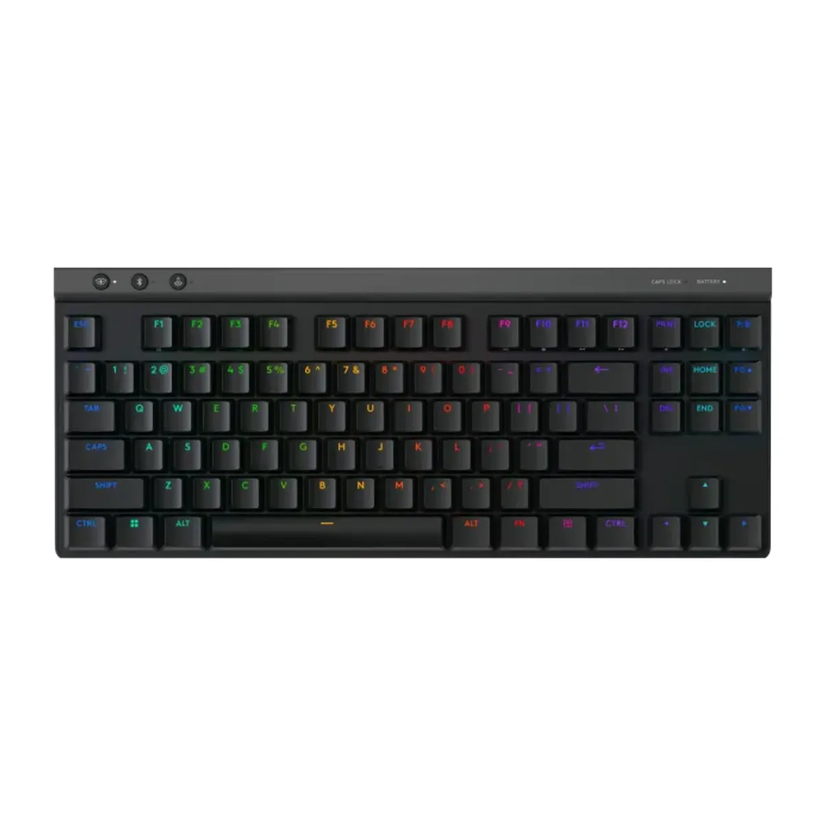 LOGITECH - TECLADO LOGITECH G515 TKL CON CABLE LIGHTSYNC RGB KEYCONTROL NEGRO