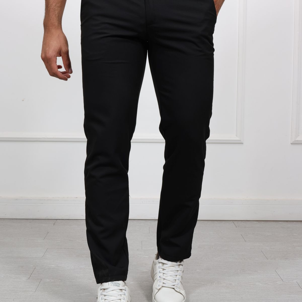 GENERICO - Pantalon Sastre Regular Fit HEDS negro