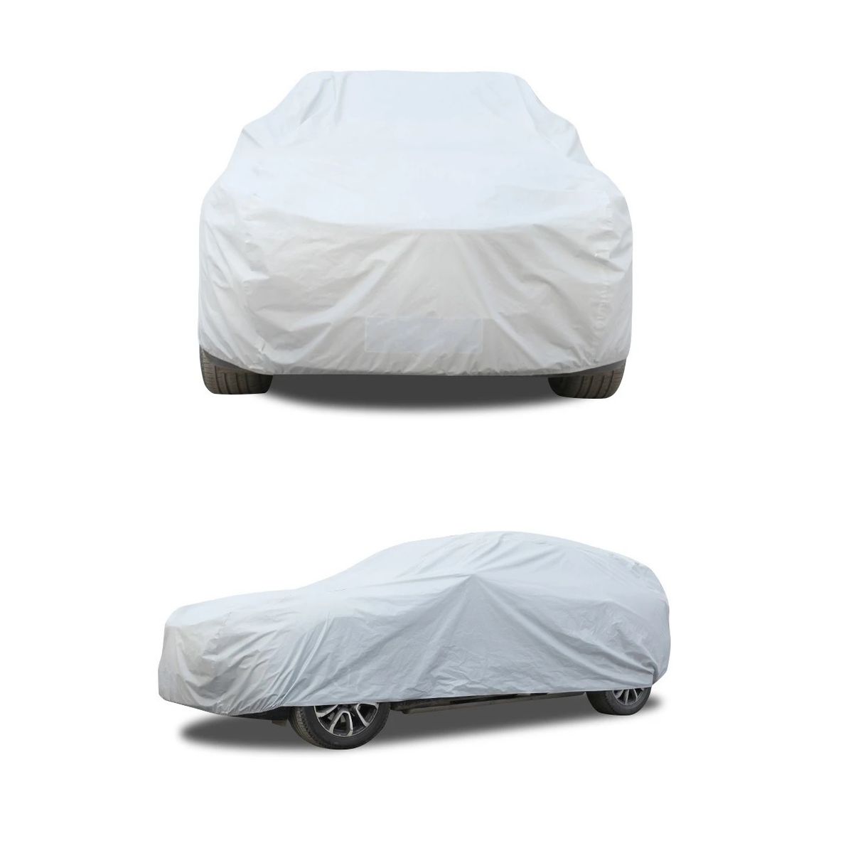 GENERICO - COBERTOR IMPERMEABLE PARA AUTO L 480 X 175 X 120 CM GRIS L