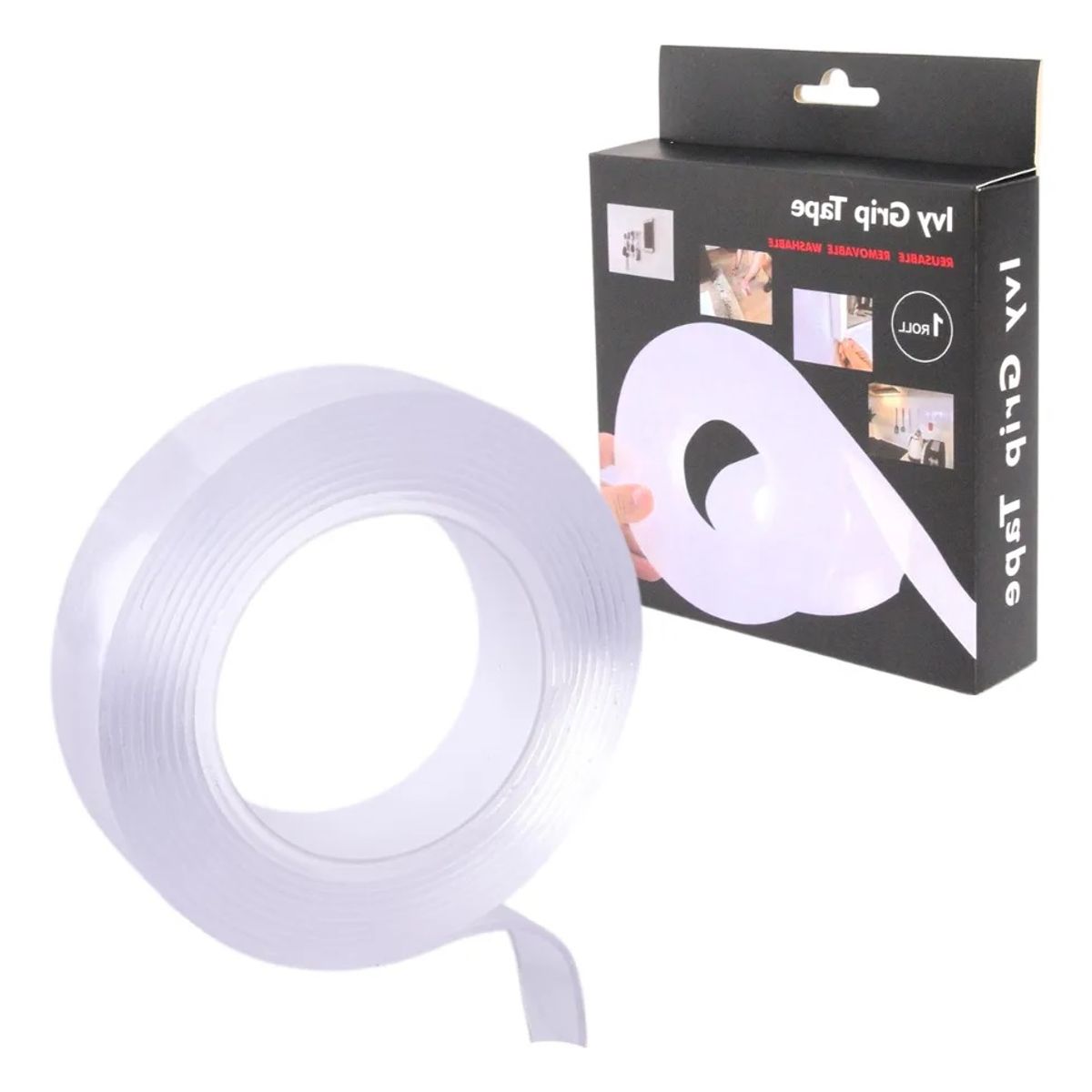 GENERICO - CINTA DE PU AUTOADHESIVA DE DOBLE CARA 3 METROS