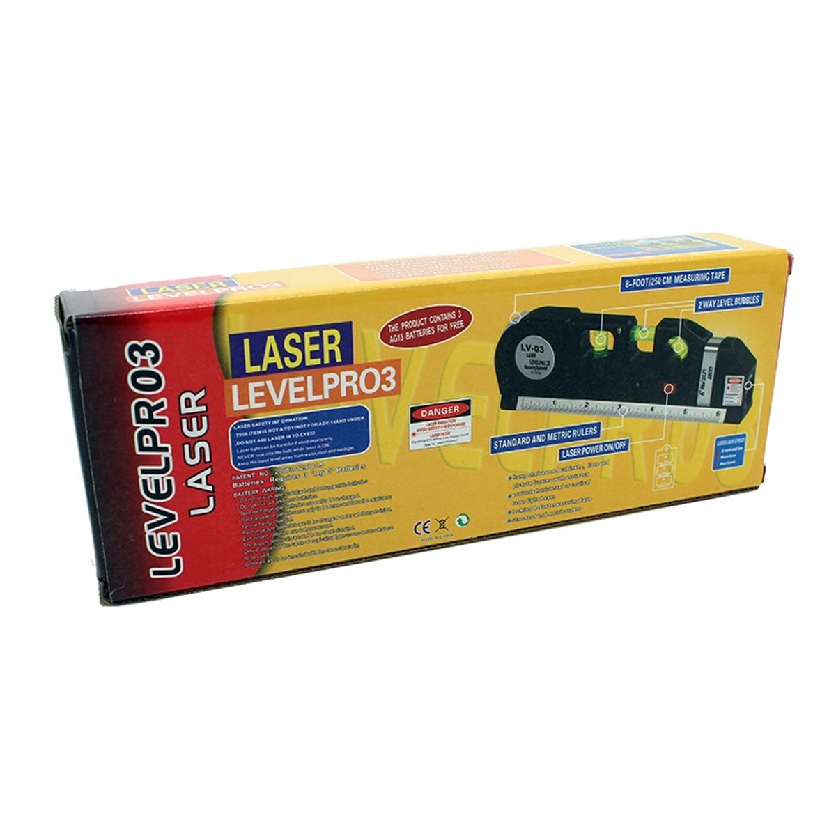 GENERICO - CINTA DE MEDICIÓN ALINEACIÓN DE LÍNEAS DE MARCADO LÁSER