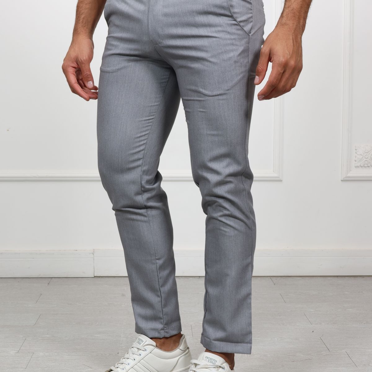 GENERICO - Pantalon Sastre Regular Fit HEDS Plomo