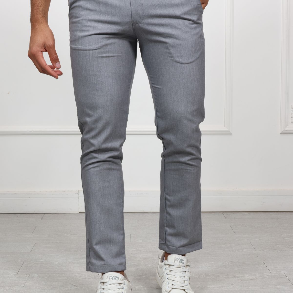 GENERICO - Pantalon Sastre Regular Fit HEDS Plomo