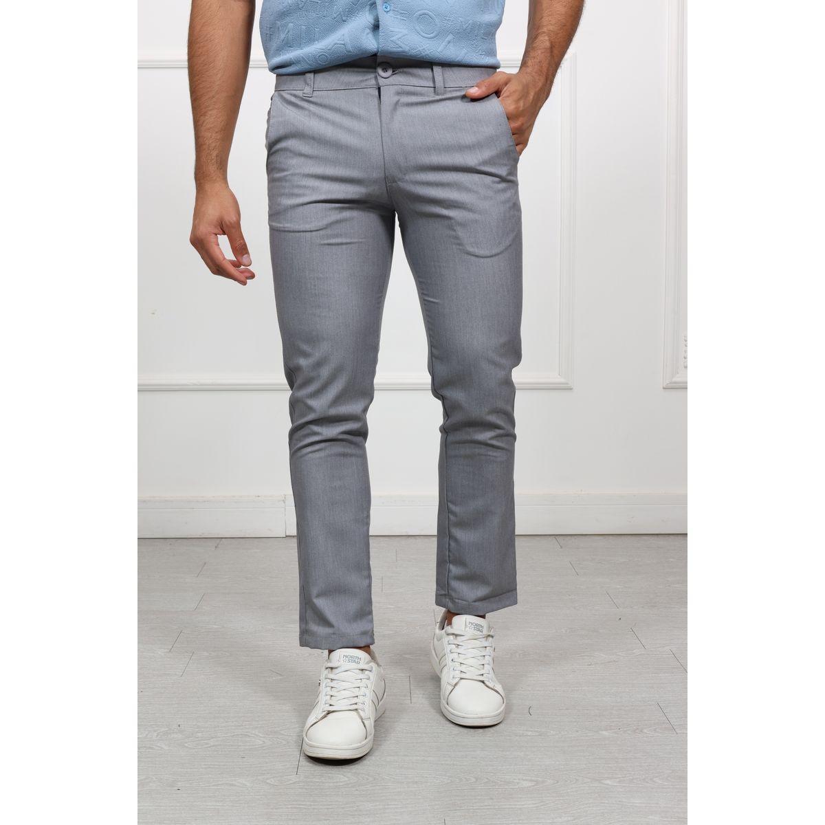 GENERICO - Pantalon Sastre Regular Fit HEDS Plomo