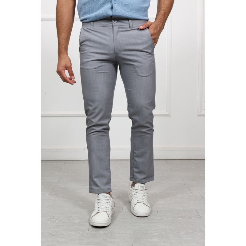 GENERICO - Pantalon Sastre Regular Fit HEDS Plomo