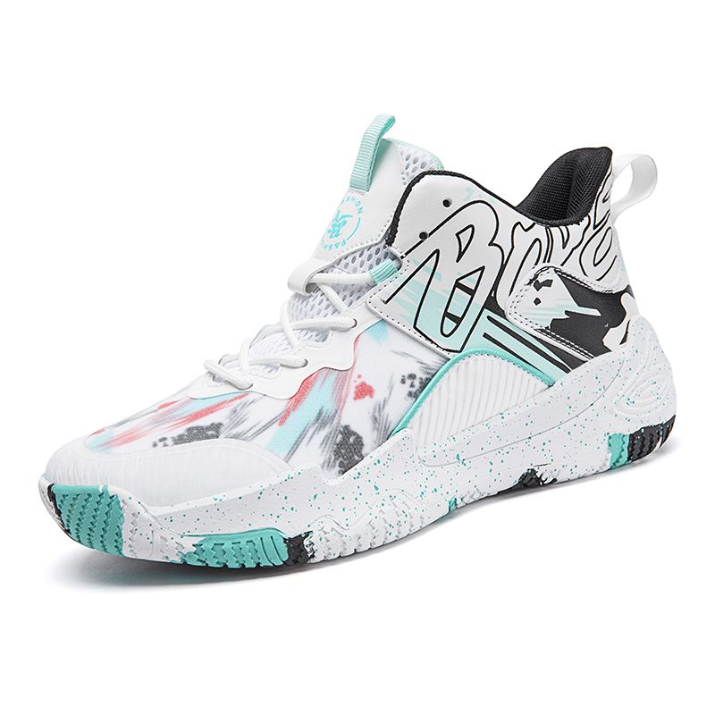 DANWEILE - Zapatillas de baloncesto antideslizantes para jóvenes Negro