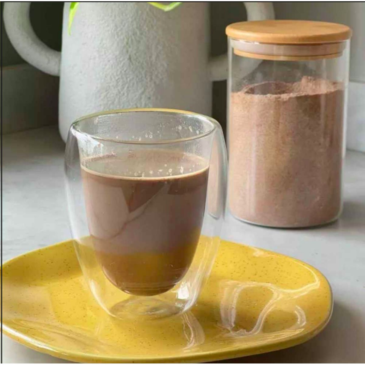 GENERICO - SET 4 VASOS DOBLE FONDO 350ML