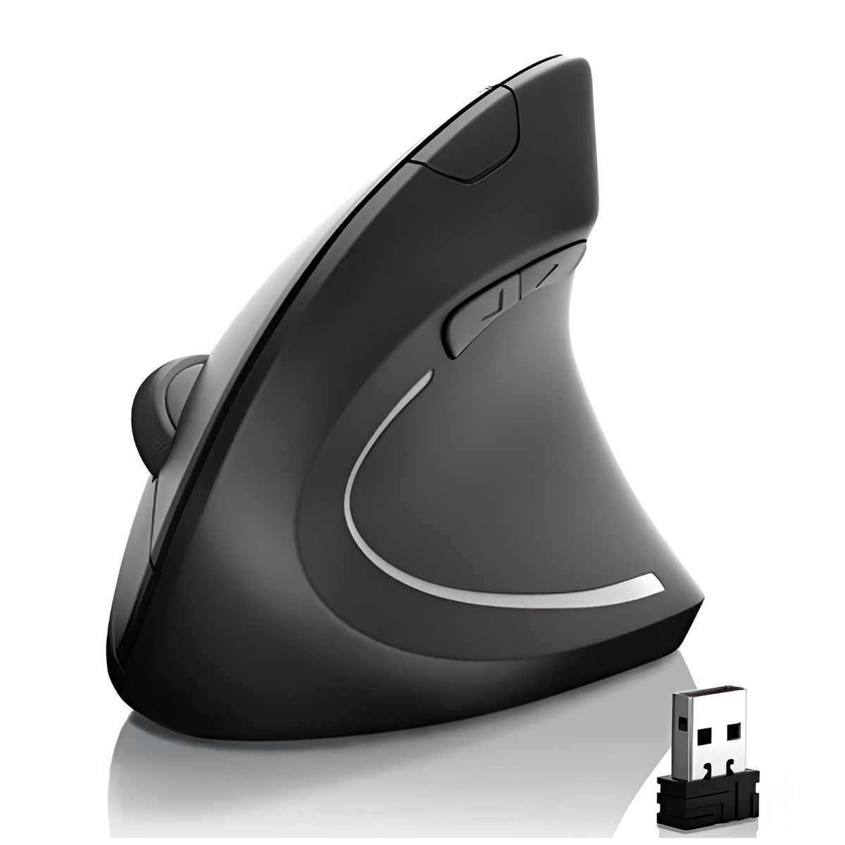 GENERICO - Mouse Vertical Inalámbrico Ergonómico USB