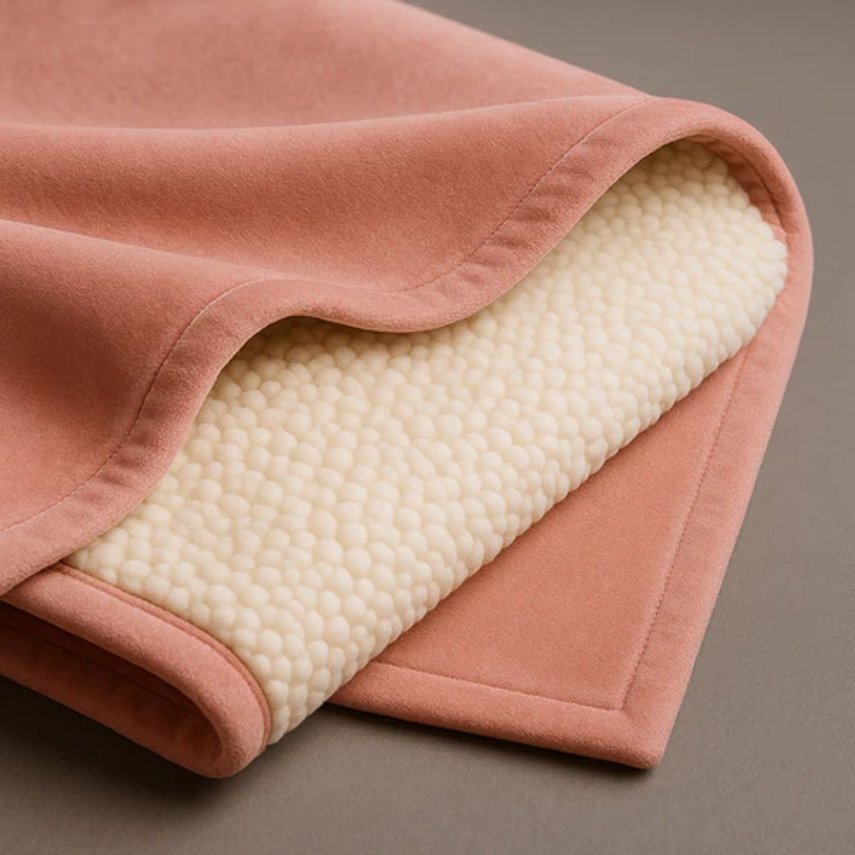 GENERICO - FRAZADA MANTA CARNERO SHERPA DOBLE CARA 1.5 PLZ