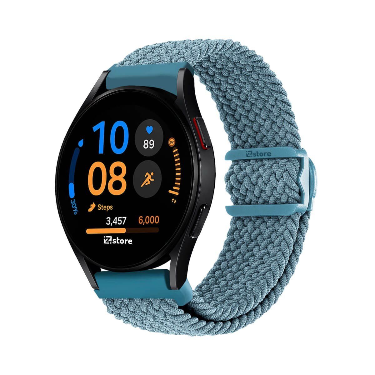 GENERICO - Correa de Nylon Para Samsung Galaxy Watch FE con Broche Celeste