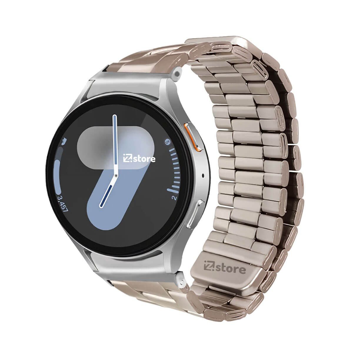 GENERICO - Correa de Metal Para Samsung Galaxy Watch 7 Magnética Starlight