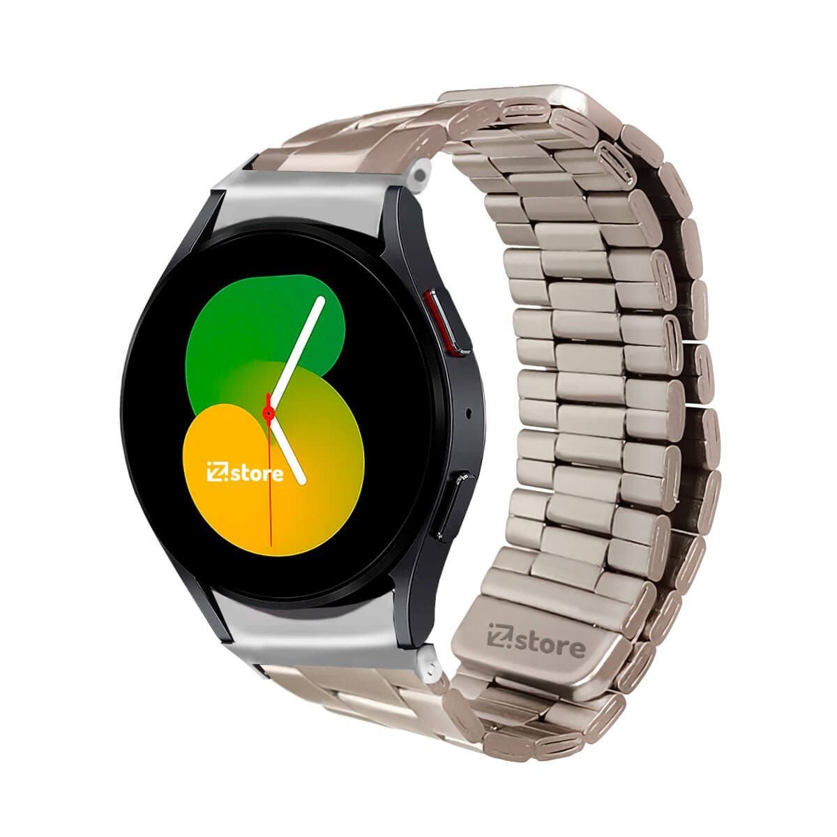 GENERICO - Correa de Metal Para Samsung Galaxy Watch 5 Magnética Starlight