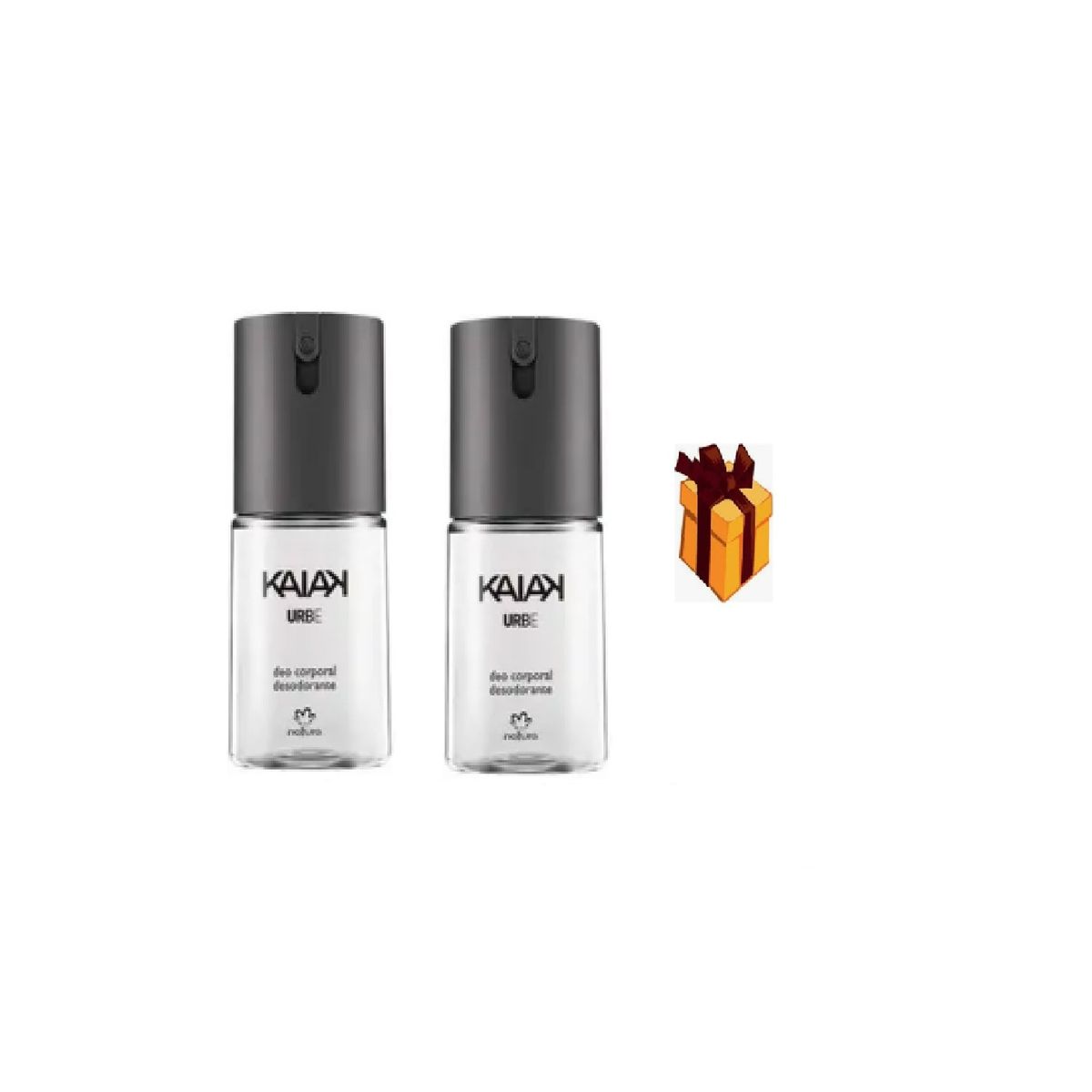 NATURA - 2 desodorantes corporal Kaiak urbe 100ml Natura + regalo