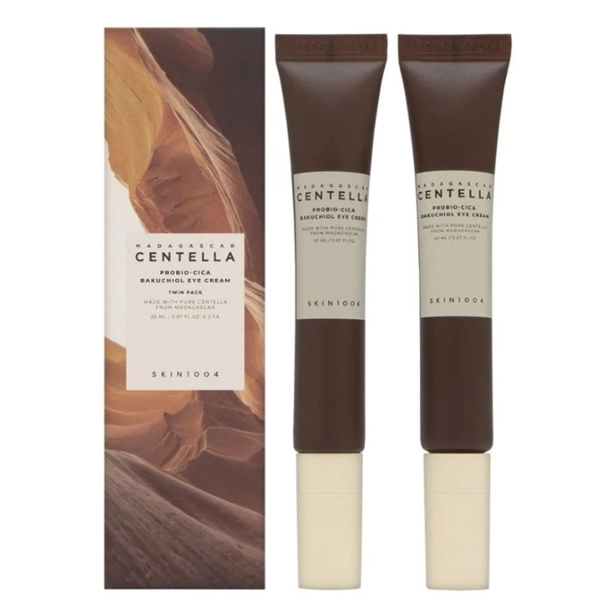 SKIN1004 - SKIN1004 PROBIO-CICA BAKUCHIOL EYE CREAM twin pack 20ML2