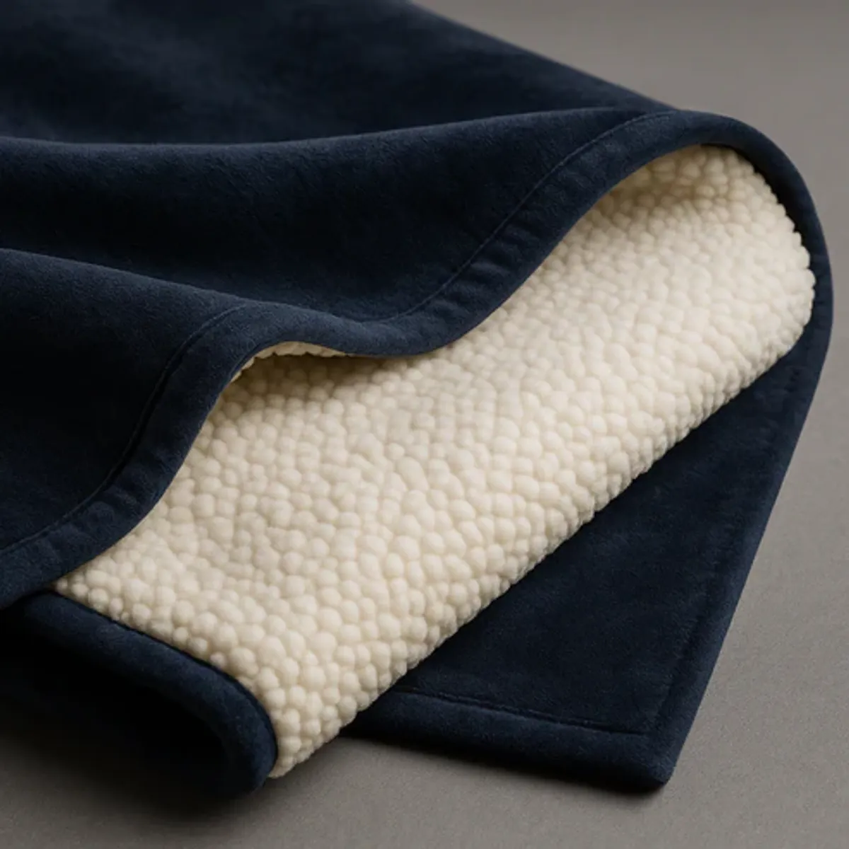 GENERICO - FRAZADA MANTA CARNERO SHERPA DOBLE CARA QUEEN