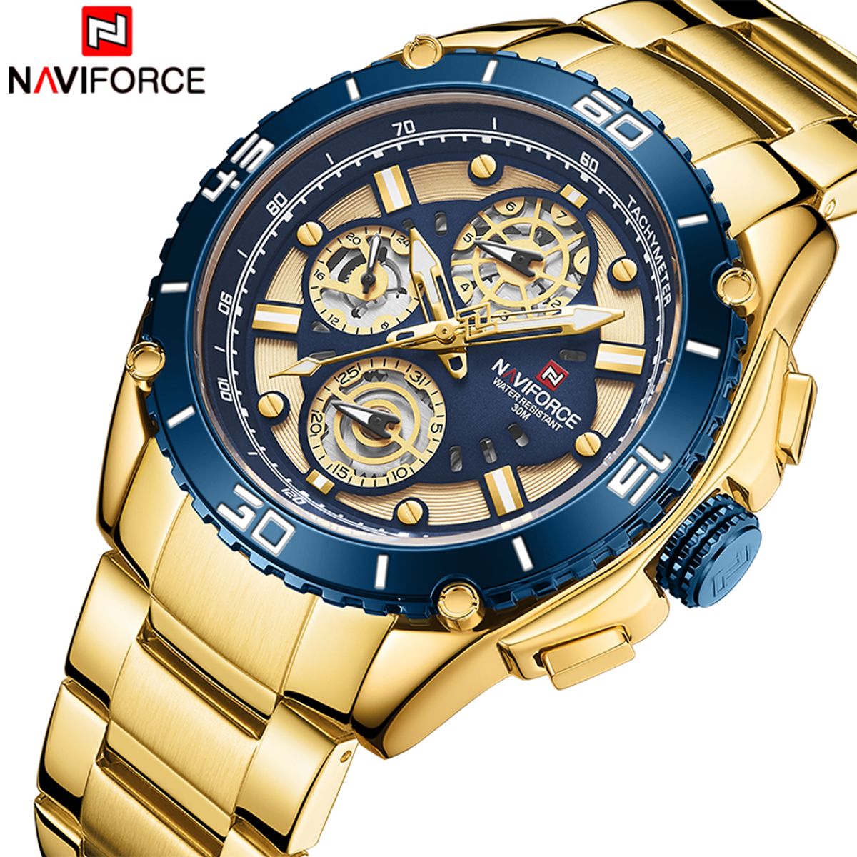 NAVIFORCE - RELOJ NAVIFORCE 9179 DORADO/AZUL