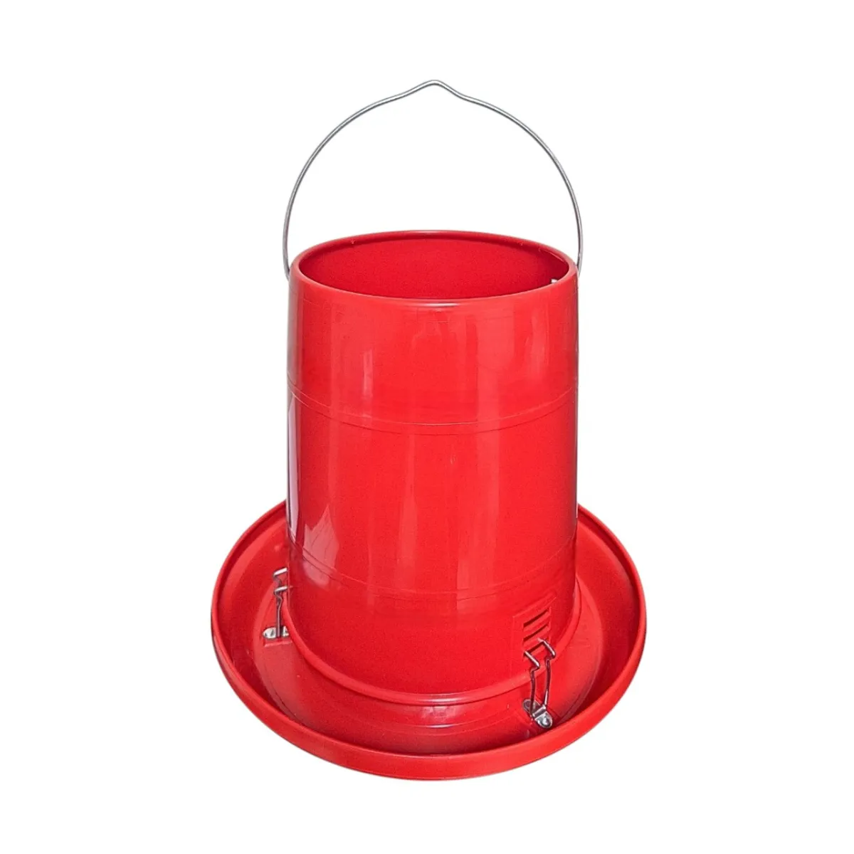 GENERICO - COMEDERO PARA AVES GALLINAS POLLOS GALLOS TOLVA 15 KG