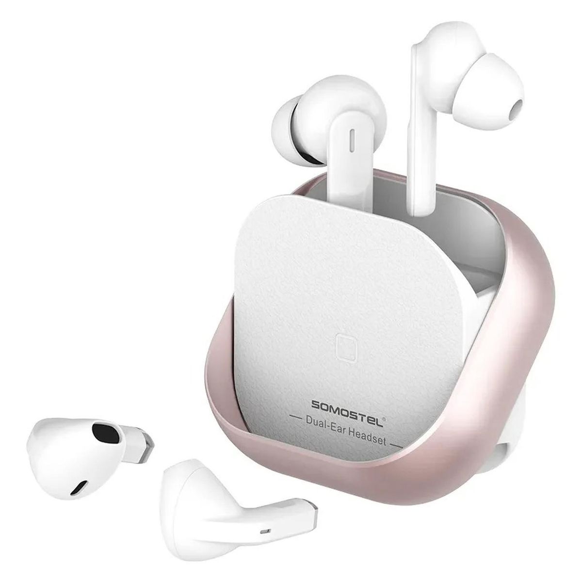 SOMOSTEL - Audífonos Tws Somostel Para Parejas Bt 5.3 Hd Ipx4