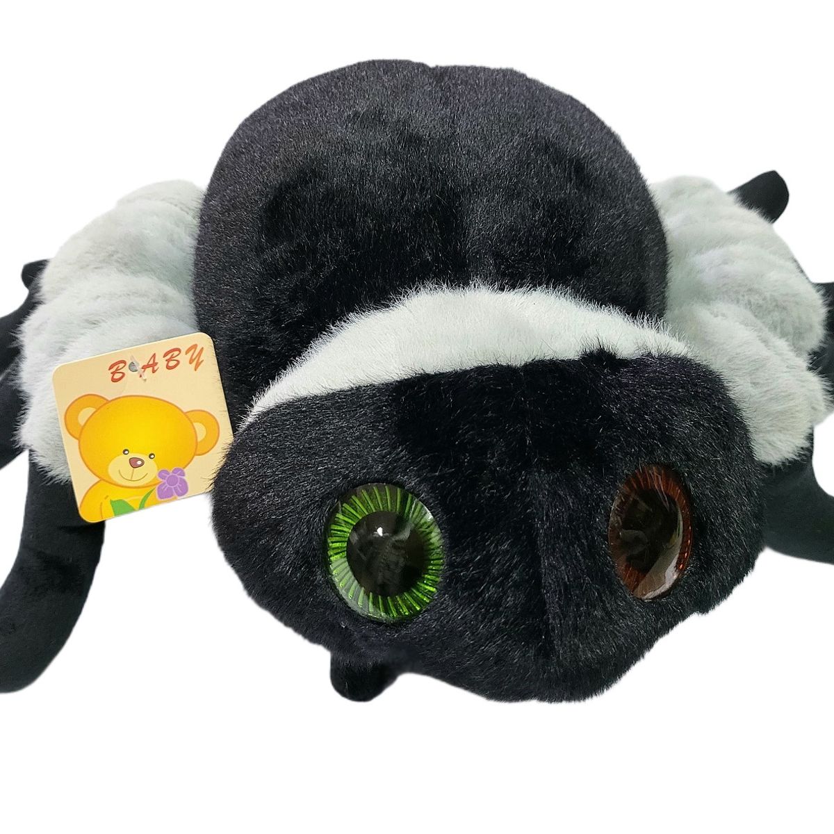 GENERICO - PELUCHE  ARAÑA EXÓTICA  DECORACIÓN DE HALLOWEEN