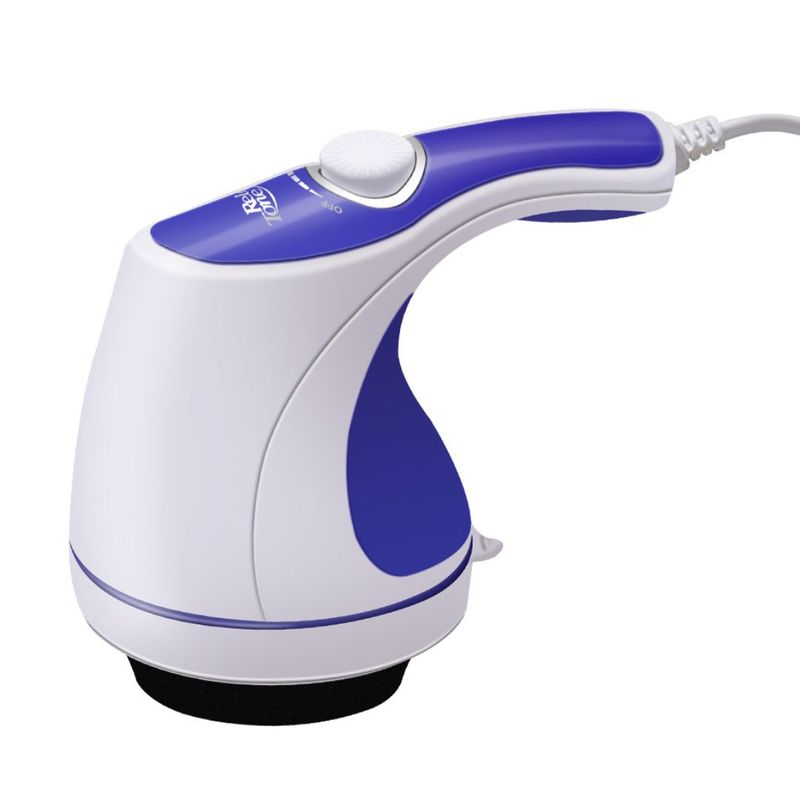 GENERICO - Masajeador Portátil de Alta Velocidad con 4 Accesorios y Eje 360°