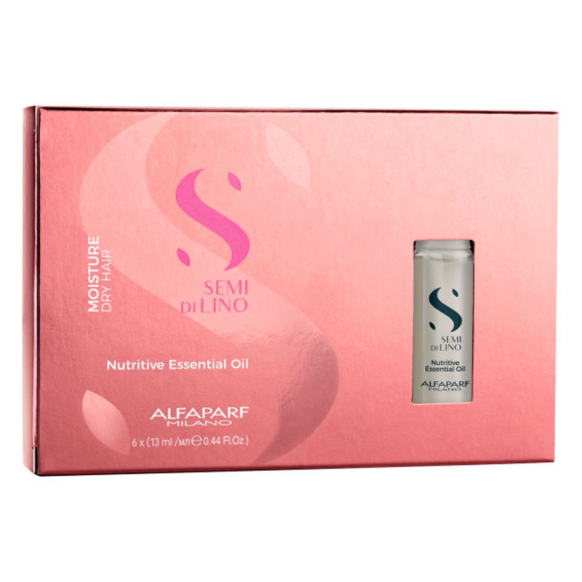 ALFAPARF MILANO - AMPOLLA ALFAPARF SEMI DI LINO NUTRITIVE Essential Oil 6 unid x13ml