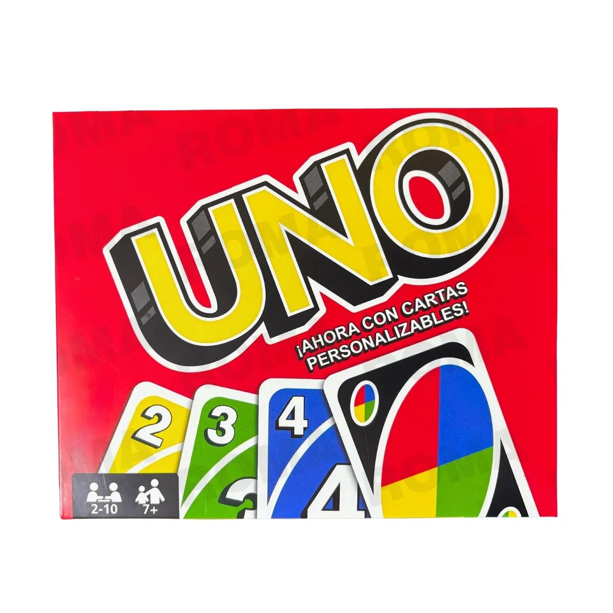 GENERICO - UNO  CARTAS PERSONALIZABLES JUEGO DE CARTAS