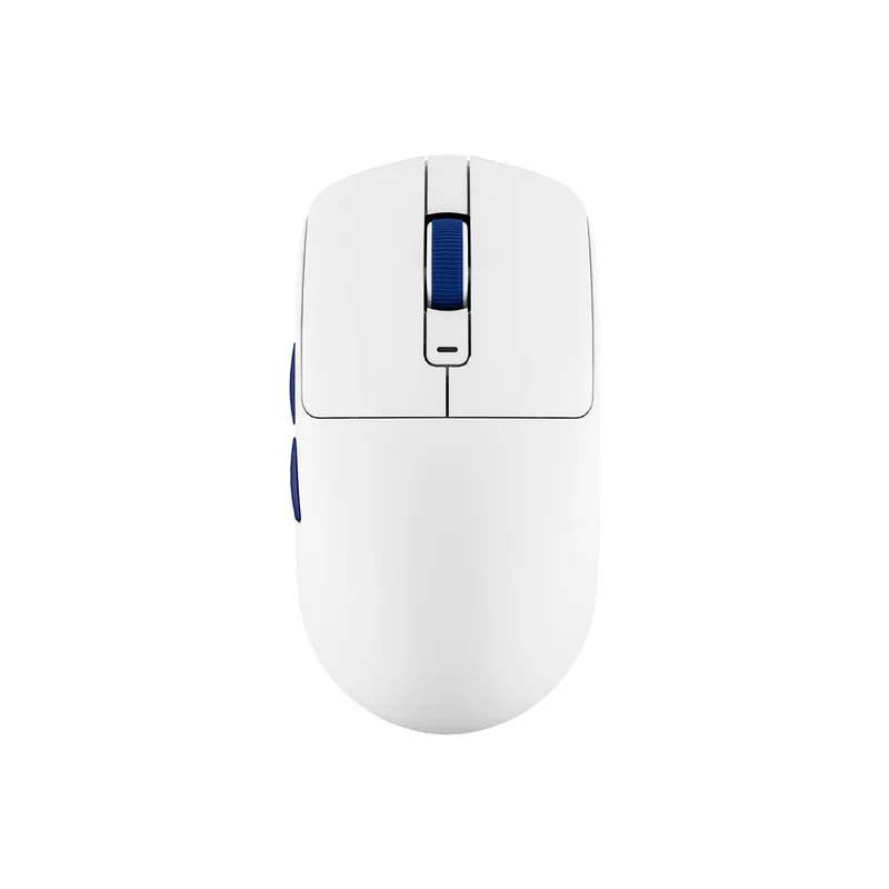 ROYAL - Mouse Gamer Royal Kludge M30-Paw 12000 Dpi Wireless BT White Blue