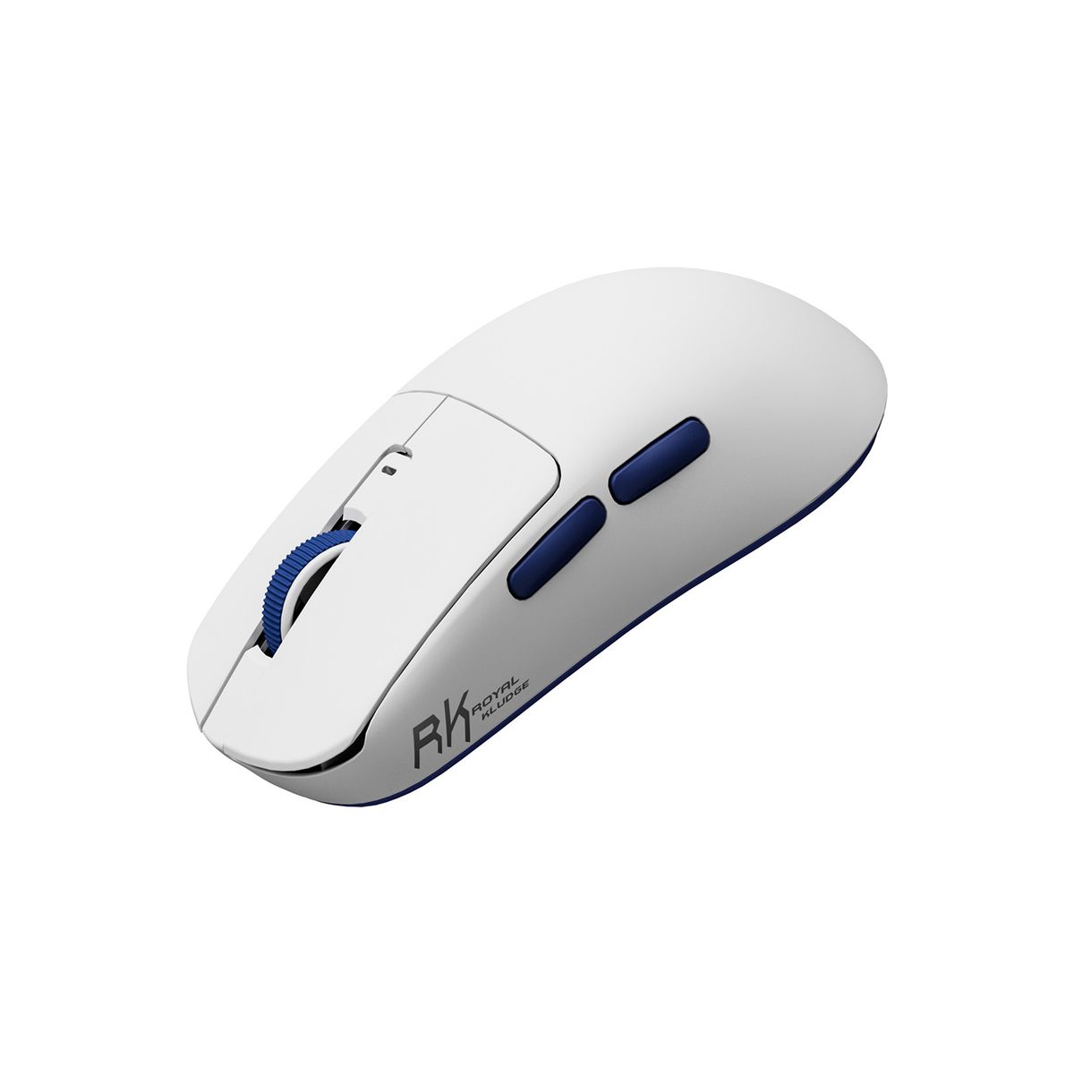 ROYAL - Mouse Gamer Royal Kludge M30-Paw 12000 Dpi Wireless BT White Blue