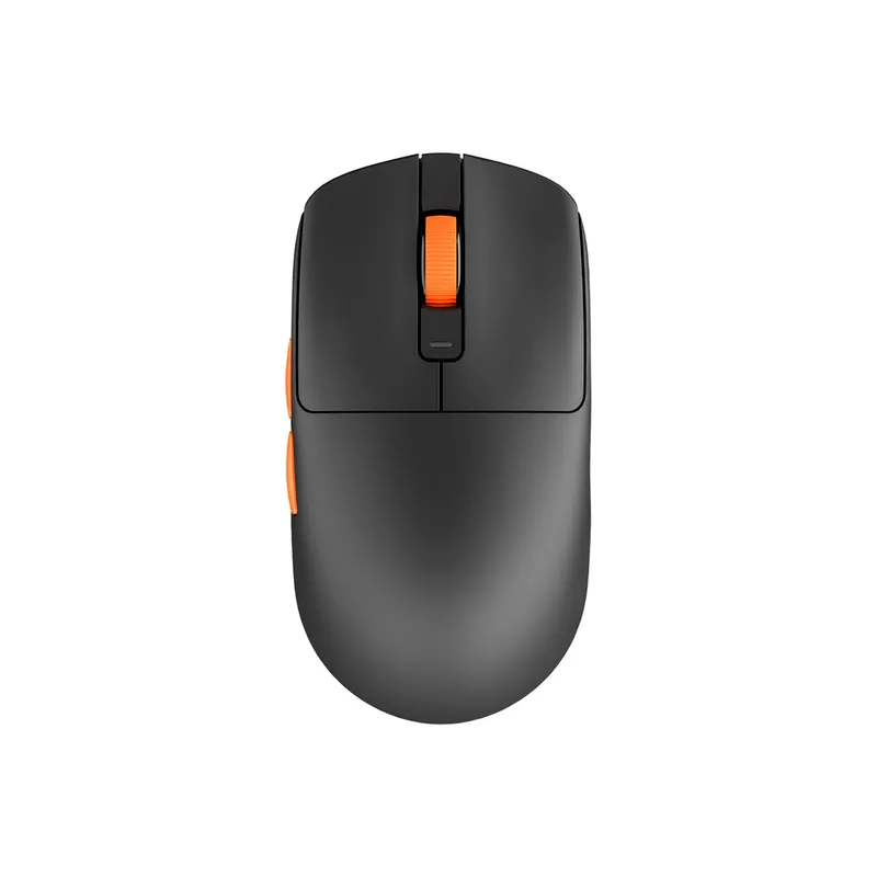 ROYAL - Mouse Gamer Royal Kludge M30-Paw 12000 Dpi Wireless BT Black Orange