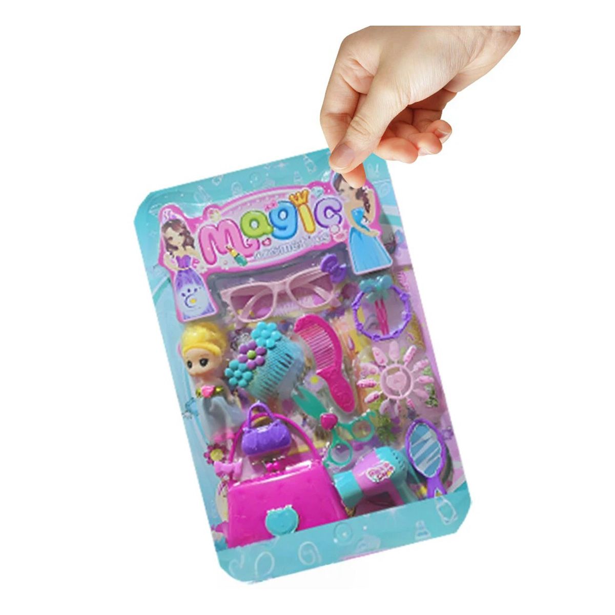 GENERICO - Pack6 Accesorios de Calidad de Moda para Juego Chicas