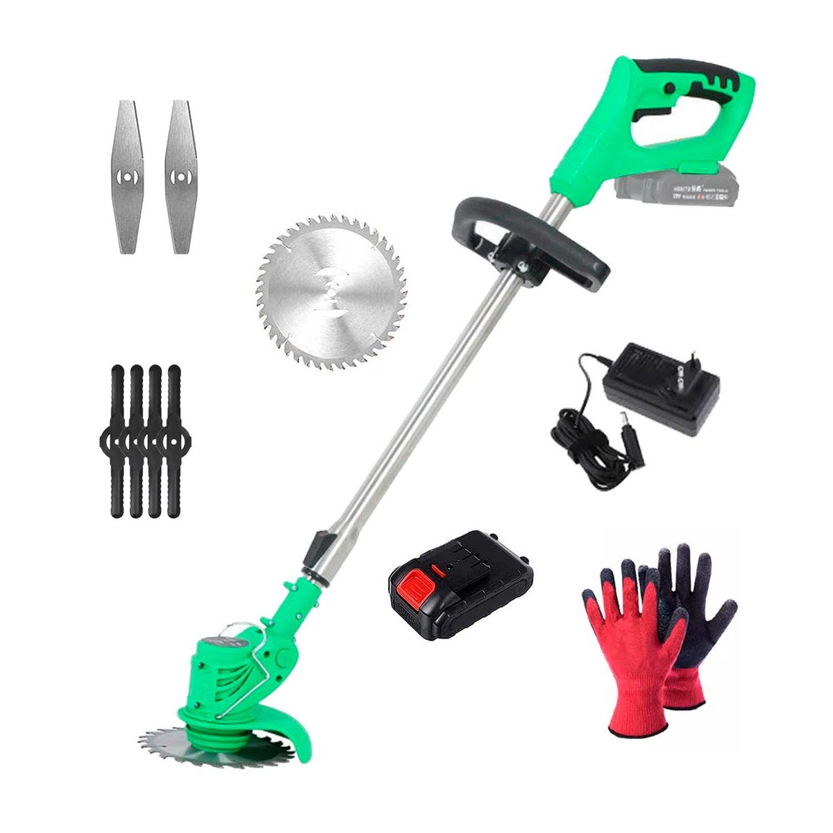 GENERICO - Podadora Inalámbrica Cortacésped Desmalezadora Segadora Motoguadaña