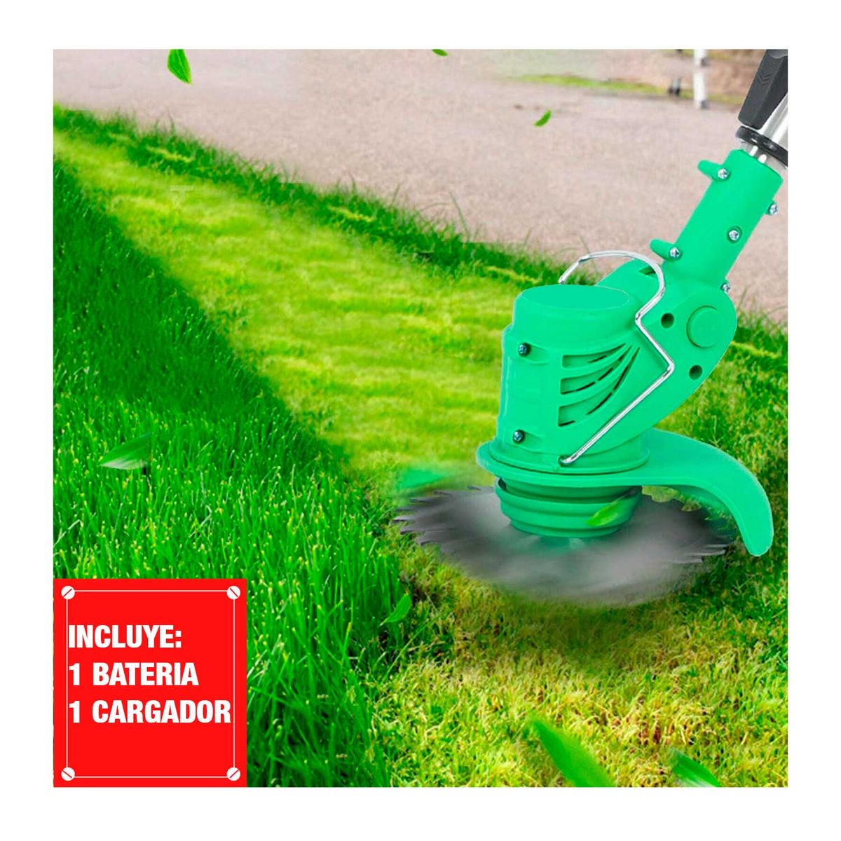 GENERICO - Podadora Inalámbrica Cortacésped Desmalezadora Segadora Motoguadaña