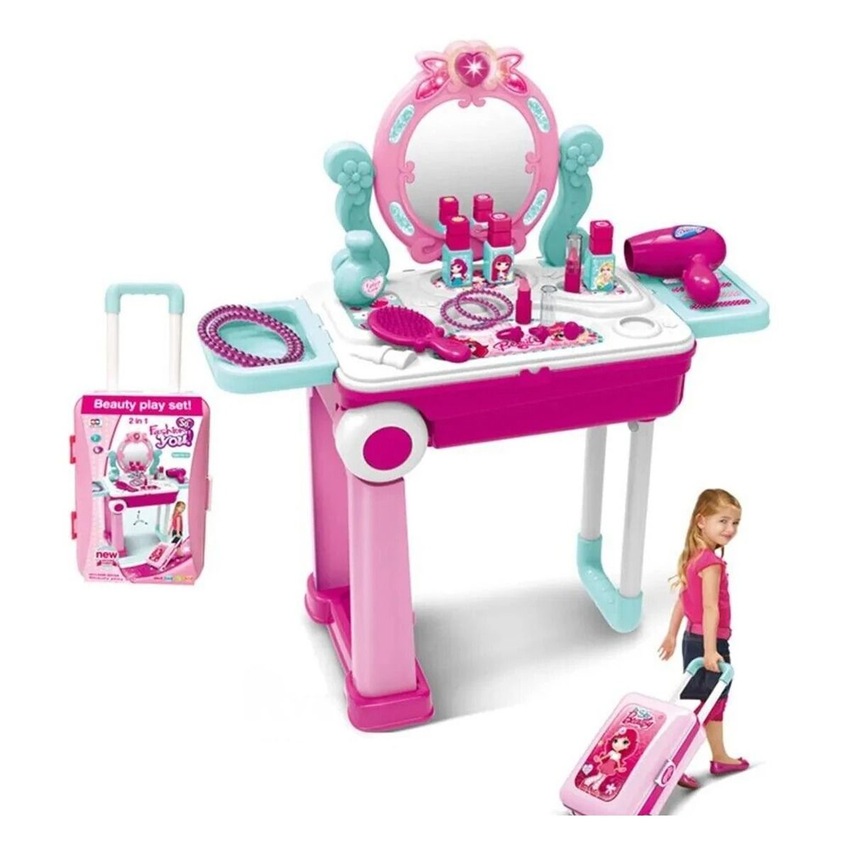 GENERICO - Set con Estilo para Niñas en Color Rosado Y+Regalo Agendita