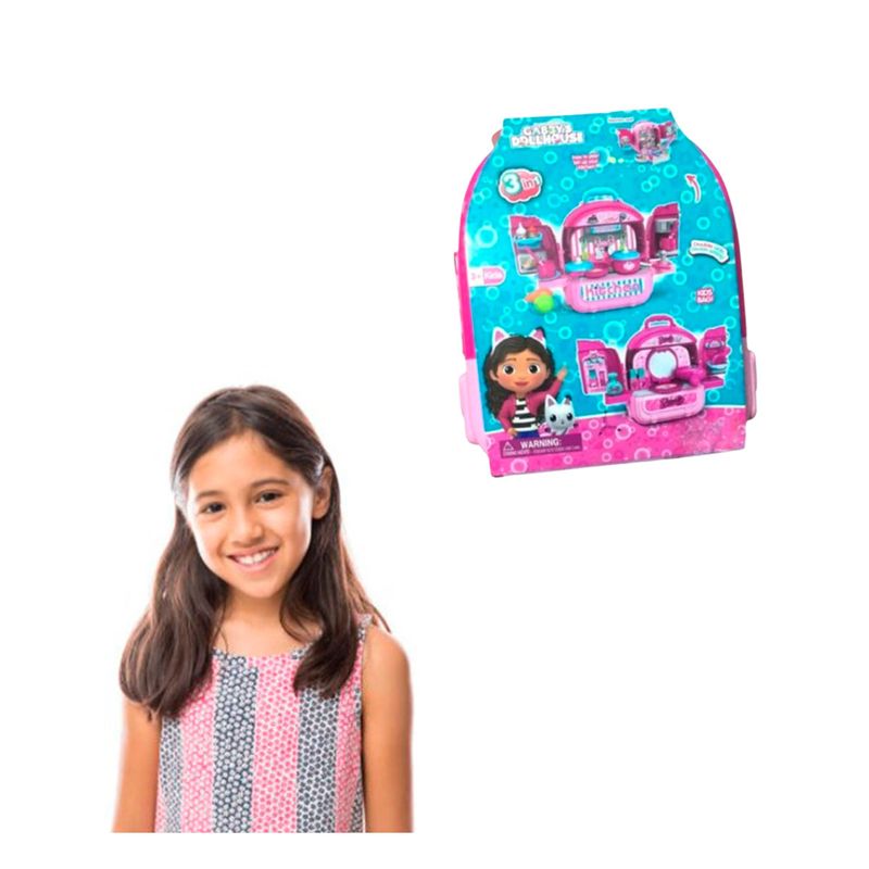 GENERICO - Juego Set de Belleza 3 en 1 para Girls en Color Rosado