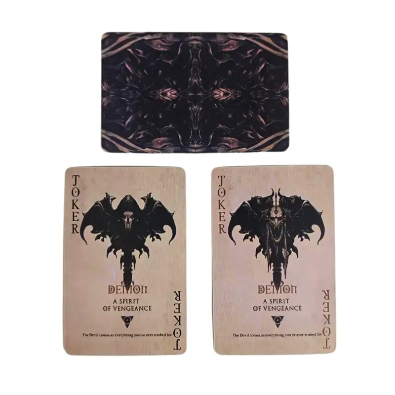 GENERICO - Cartas Poker Mistico Papel No Impermeable